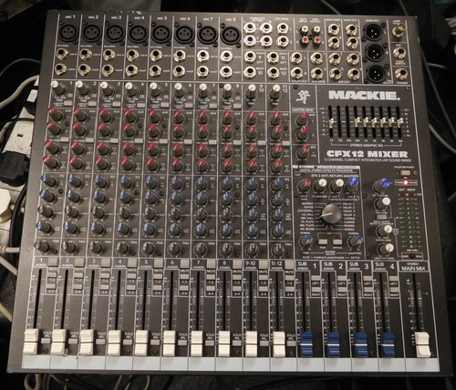 Mackie cfx12 channel - cfx12, mixer